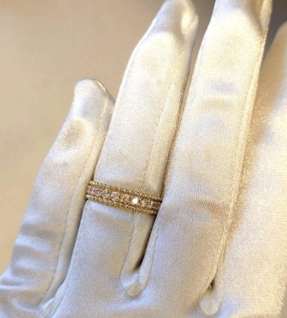 2525 高級 sona ダイヤモンド フルエタニティ リング ゴールド 限定