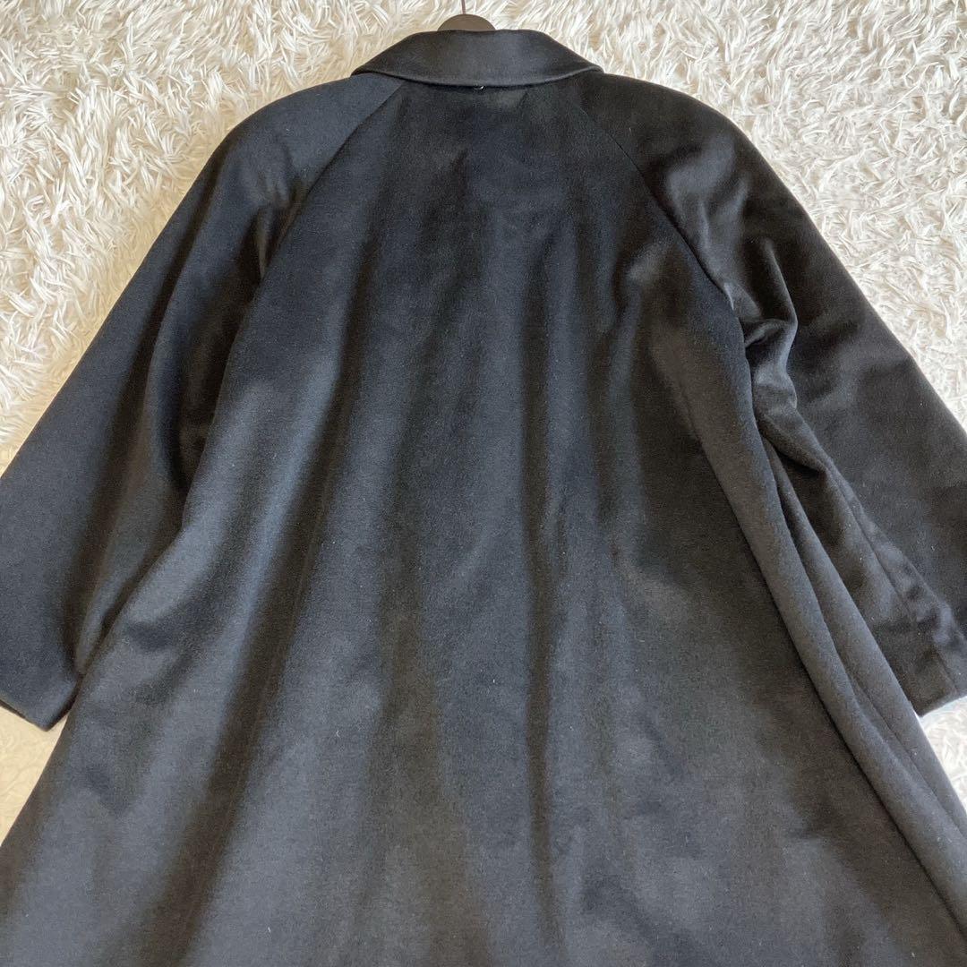 ◎極美品 カシミヤコート ロングコート高級ミンクファー 2way 取り外し可能1