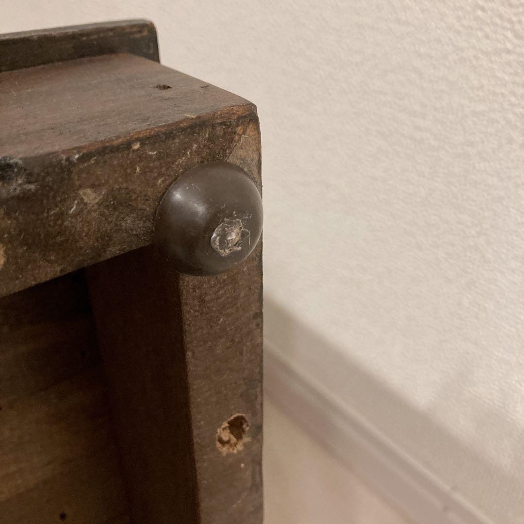 ビンテージチェスト　レトロアンティーク　5段　ブラウン