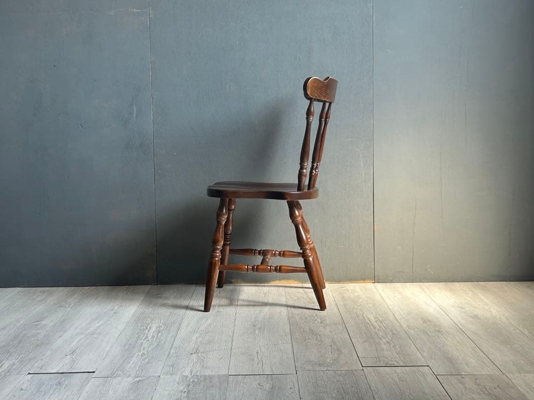 ① 飛騨産業　ウィンザーチェア　ヴィンテージ　スポークチェア　ビンテージ　IG