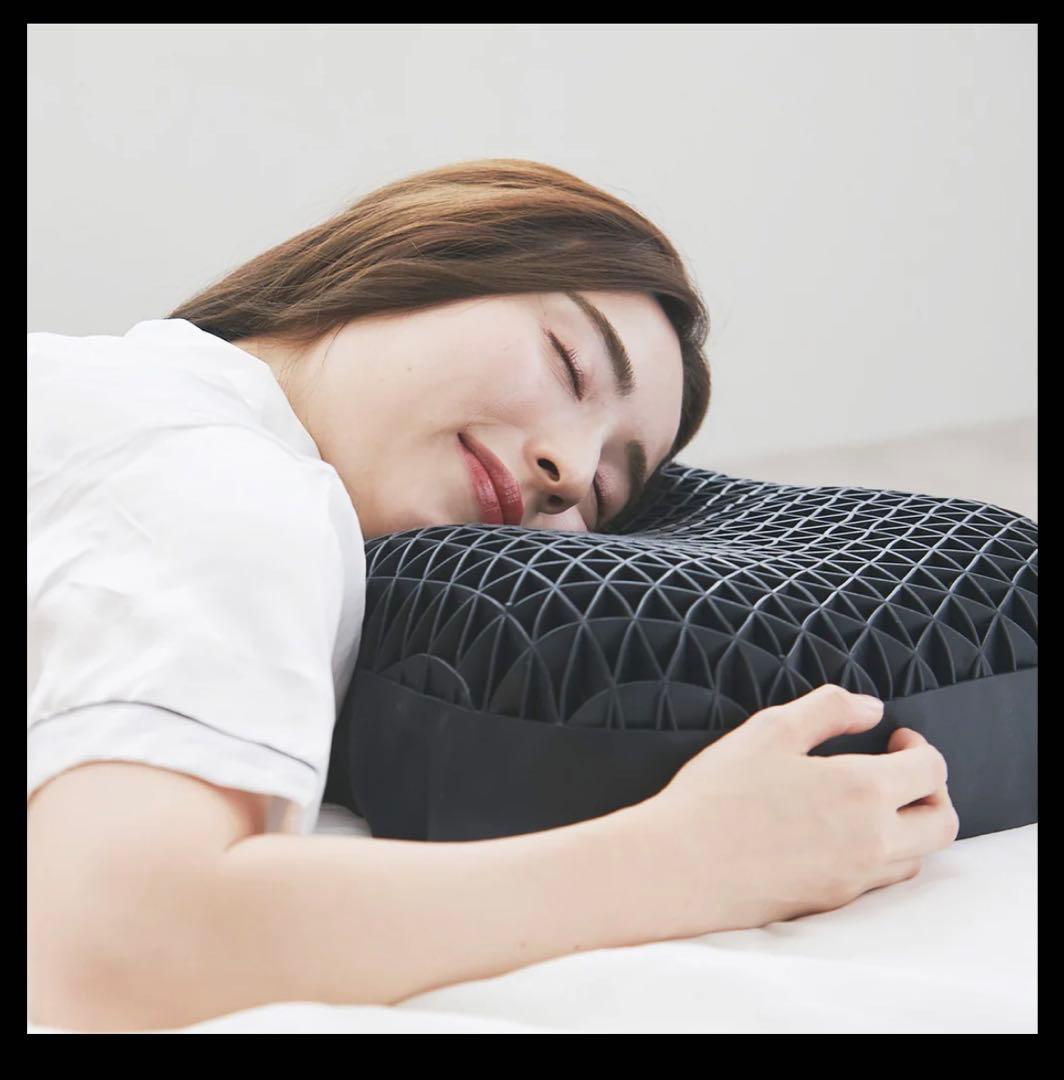 【新品未開封★枕カバー付き】 ヒツジのいらない枕 極柔 ブラックレーベル ピロー