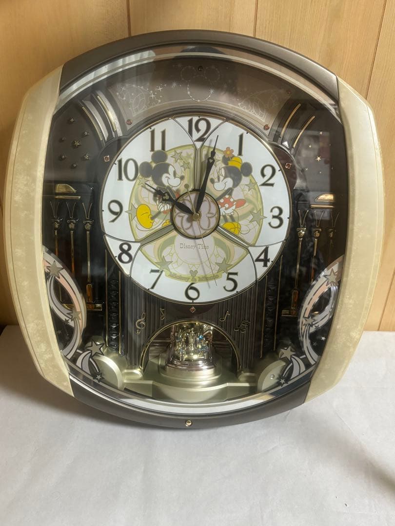 訳ありセイコー　ディズニー　壁掛け　時計　からくり時計　メロディ