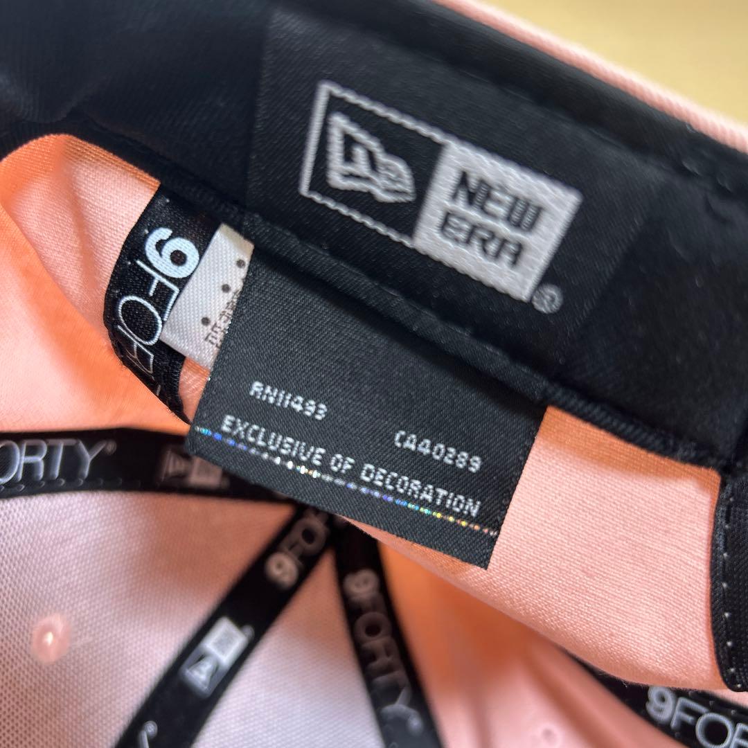 NEWERA 9FORTY Rhinestone ヤンキース ピンクレモネード