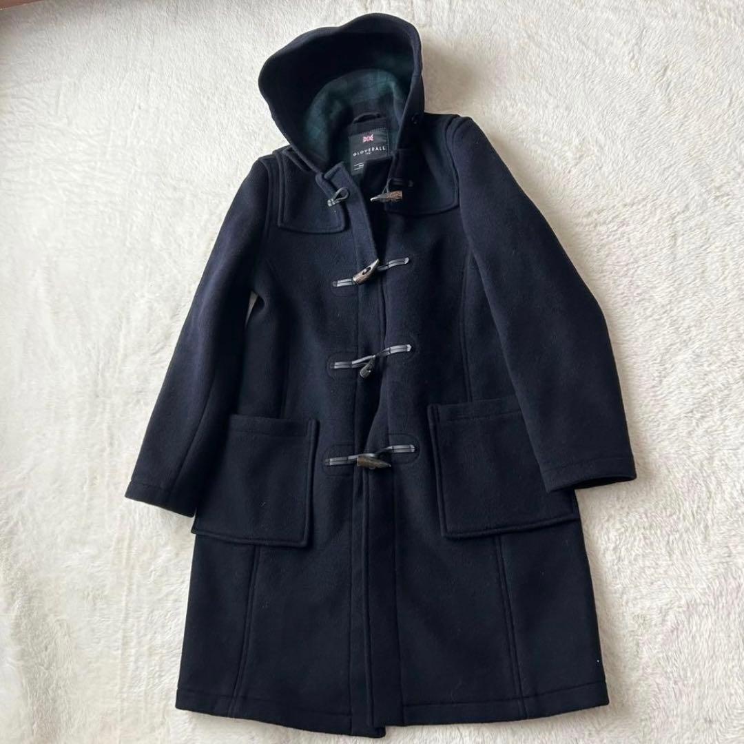 近年モデル✨グローバーオール ダッフルコート モリス チェック 定価約9万円