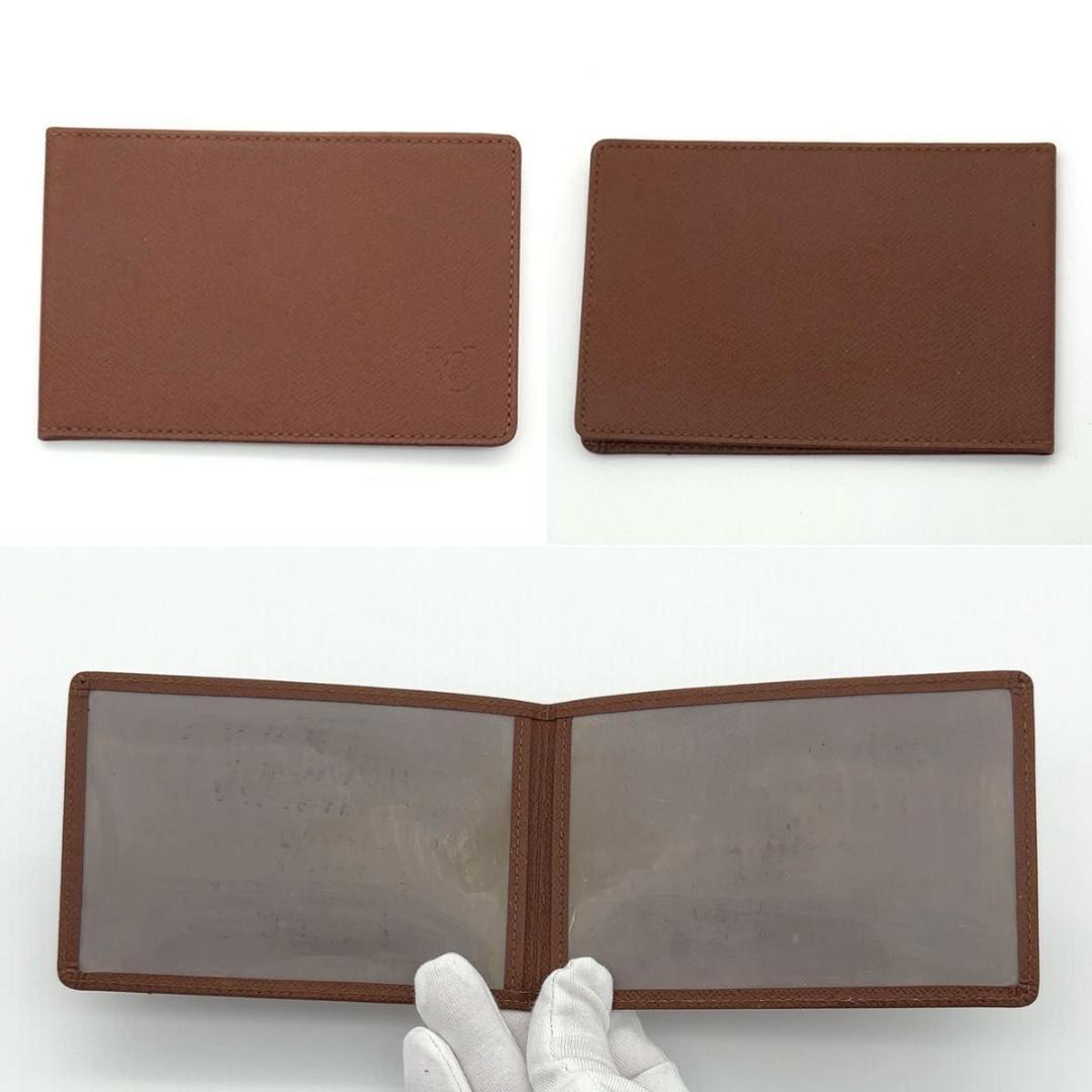 ルイヴィトン モノグラム 三つ折り財布 エテュイパピエ 男女兼用 パスケース付