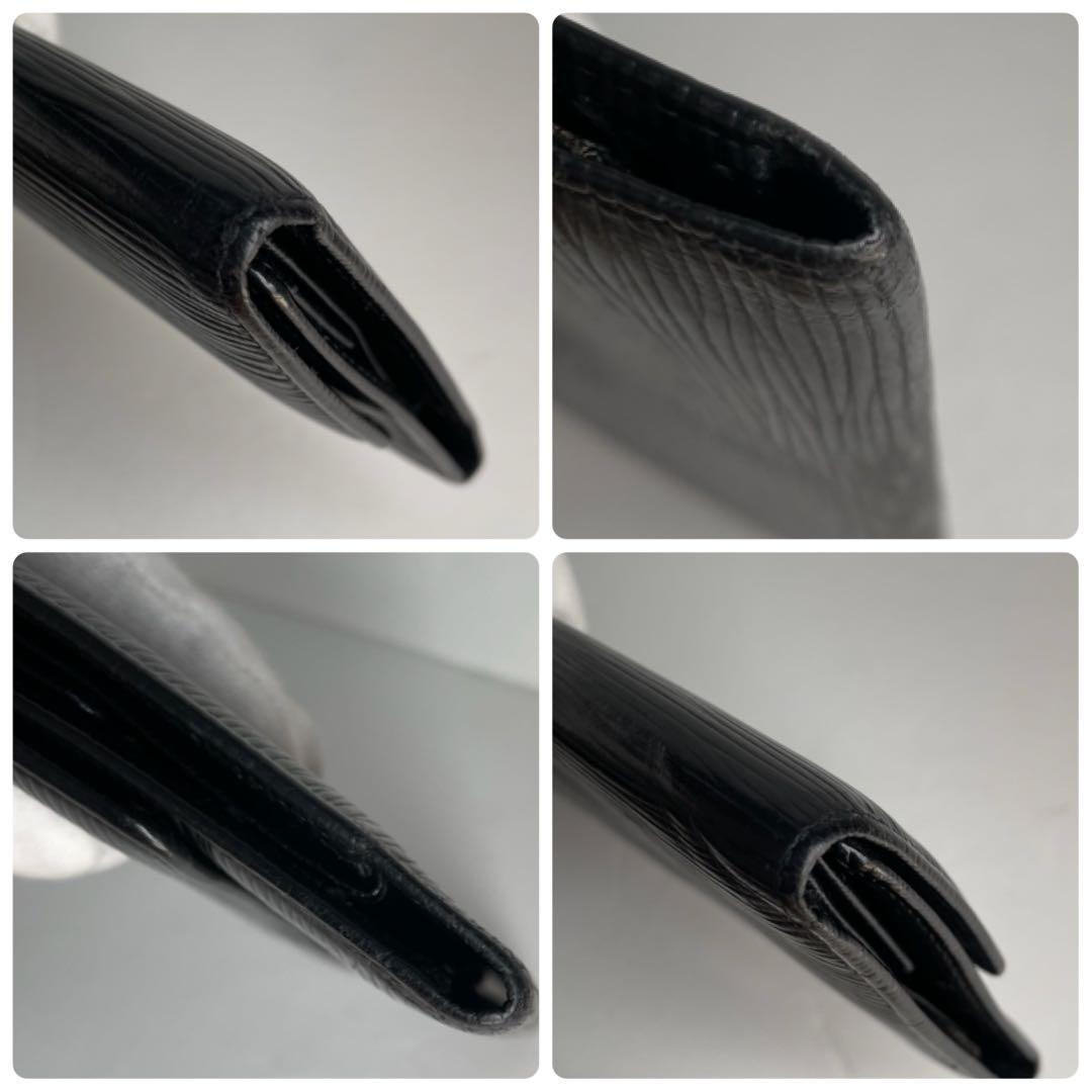 美品✨ルイヴィトン エピ ポルトフォイユ サラ 長財布ノワール 黒 M63382