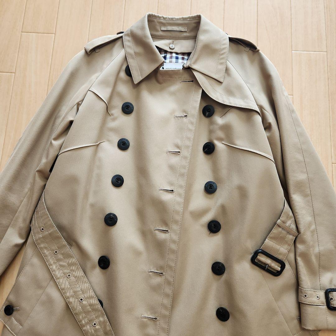 N*8様 【極美品】Aquascutum　ライナー付き　トレンチコート　6