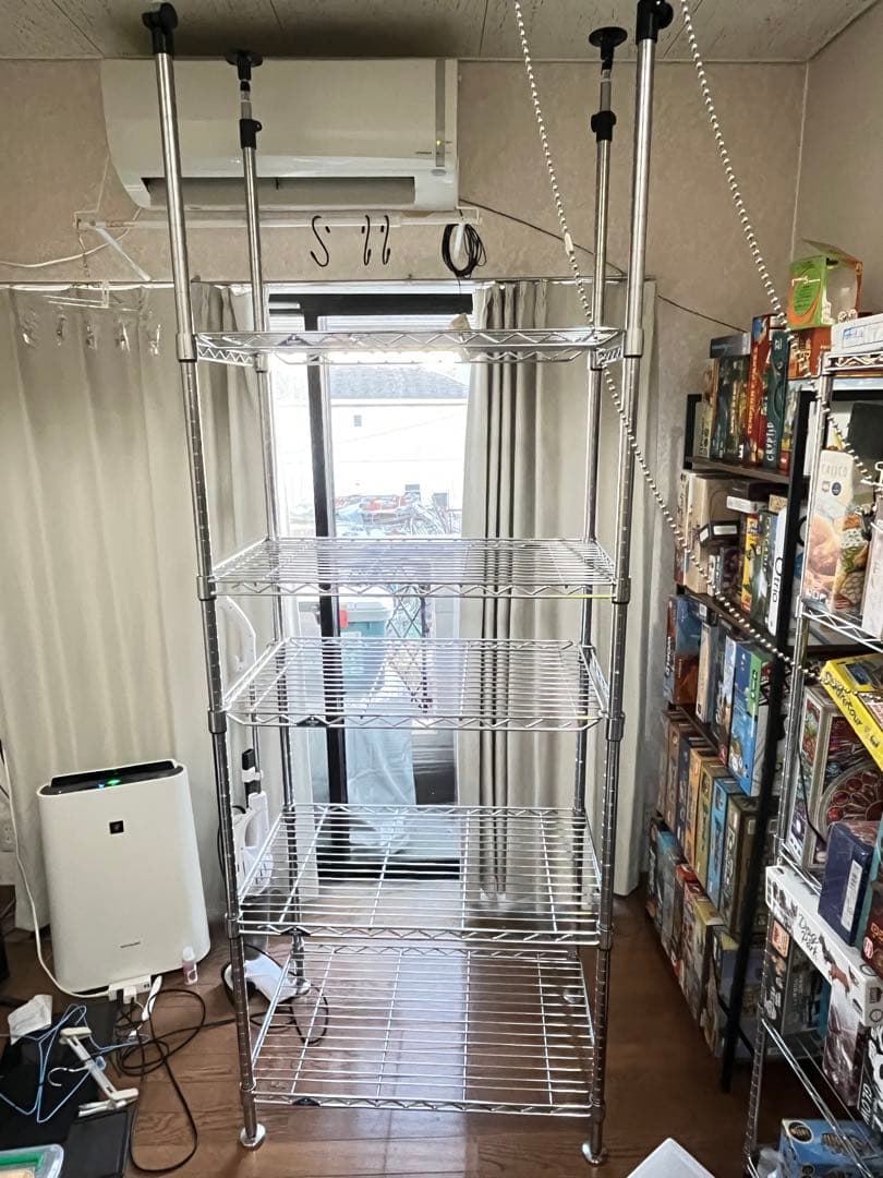 Luminous スリム スチールラック