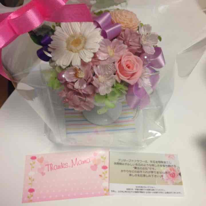 プリザーブドフラワー アレンジ