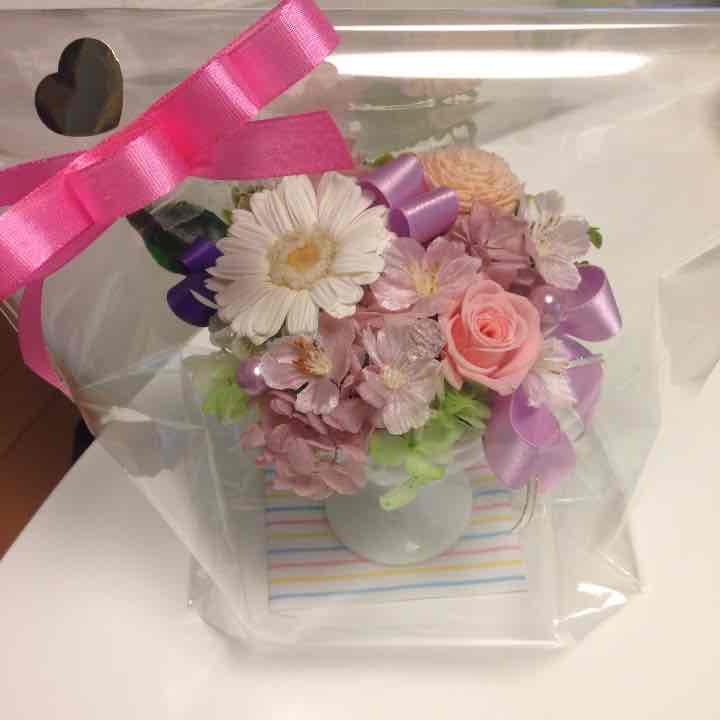 プリザーブドフラワー アレンジ