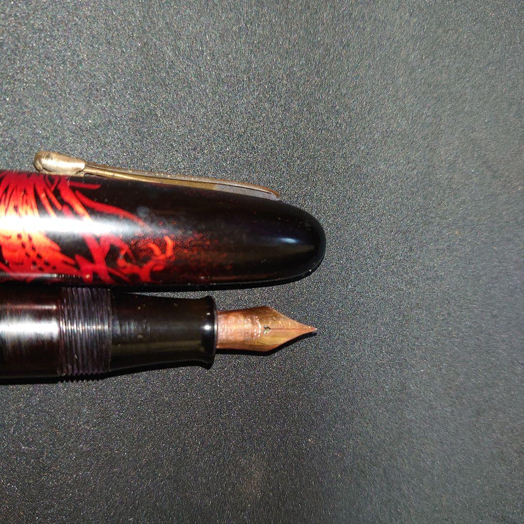 ジャンク蒔絵万年筆セット