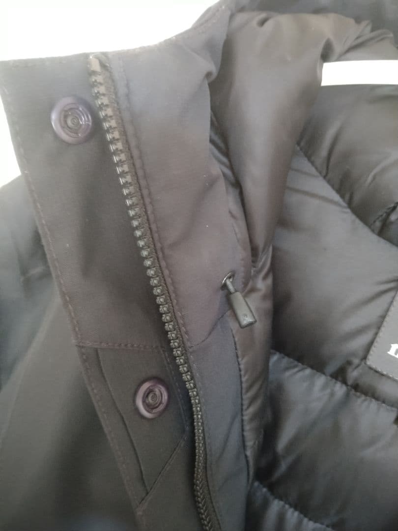 ゆ*マ様 モンベル ベルニナダウンコート フード ブラック レディース Lサイズ