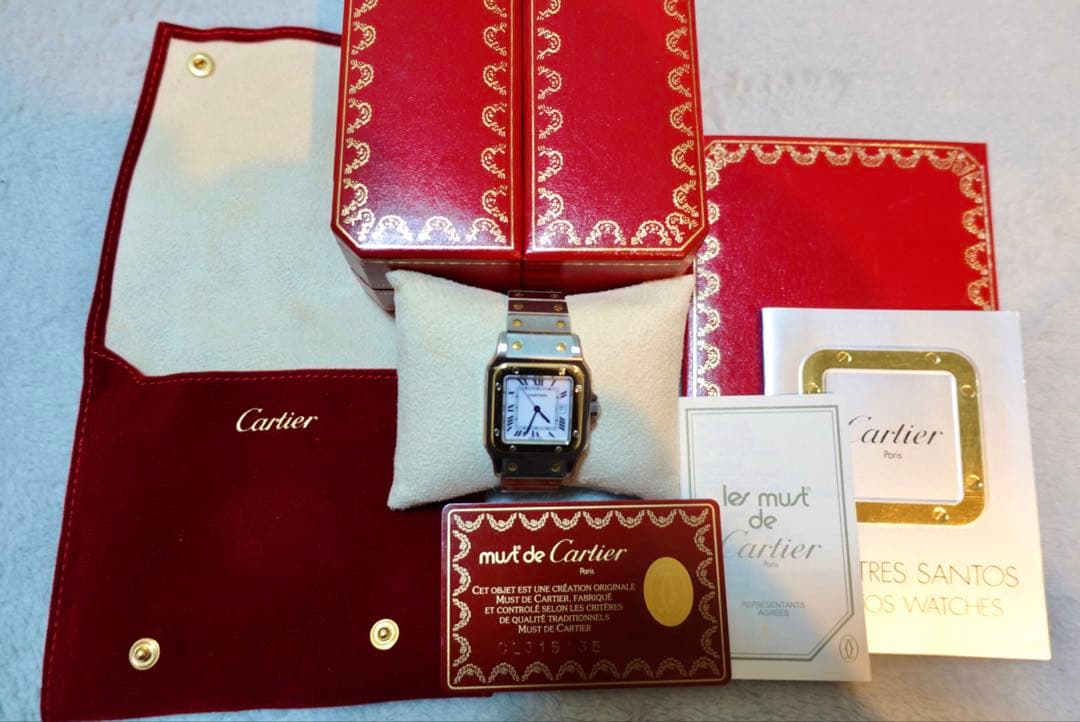 カルティエ サントスカレLM2961 正規店OH済/付属品有