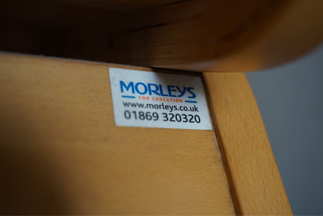 スタッキング スクールチェア ヴィンテージ 英国