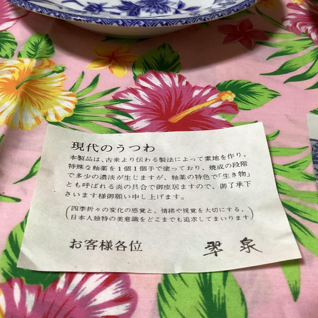 3111オリエントブルーカレー皿セット