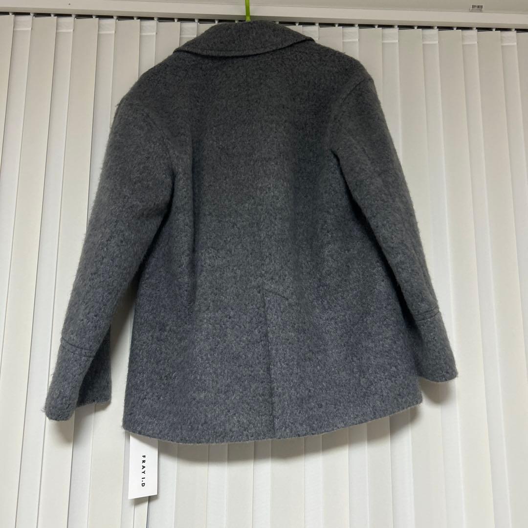 frayid オーバーサイズウールシャギージャコット