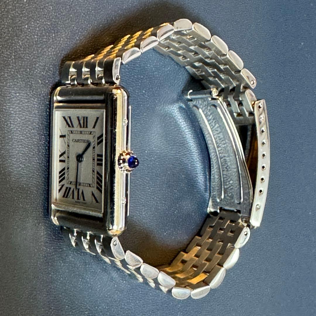 カルティエ　タンクマストLM WSTA0041　社外ブレス付き