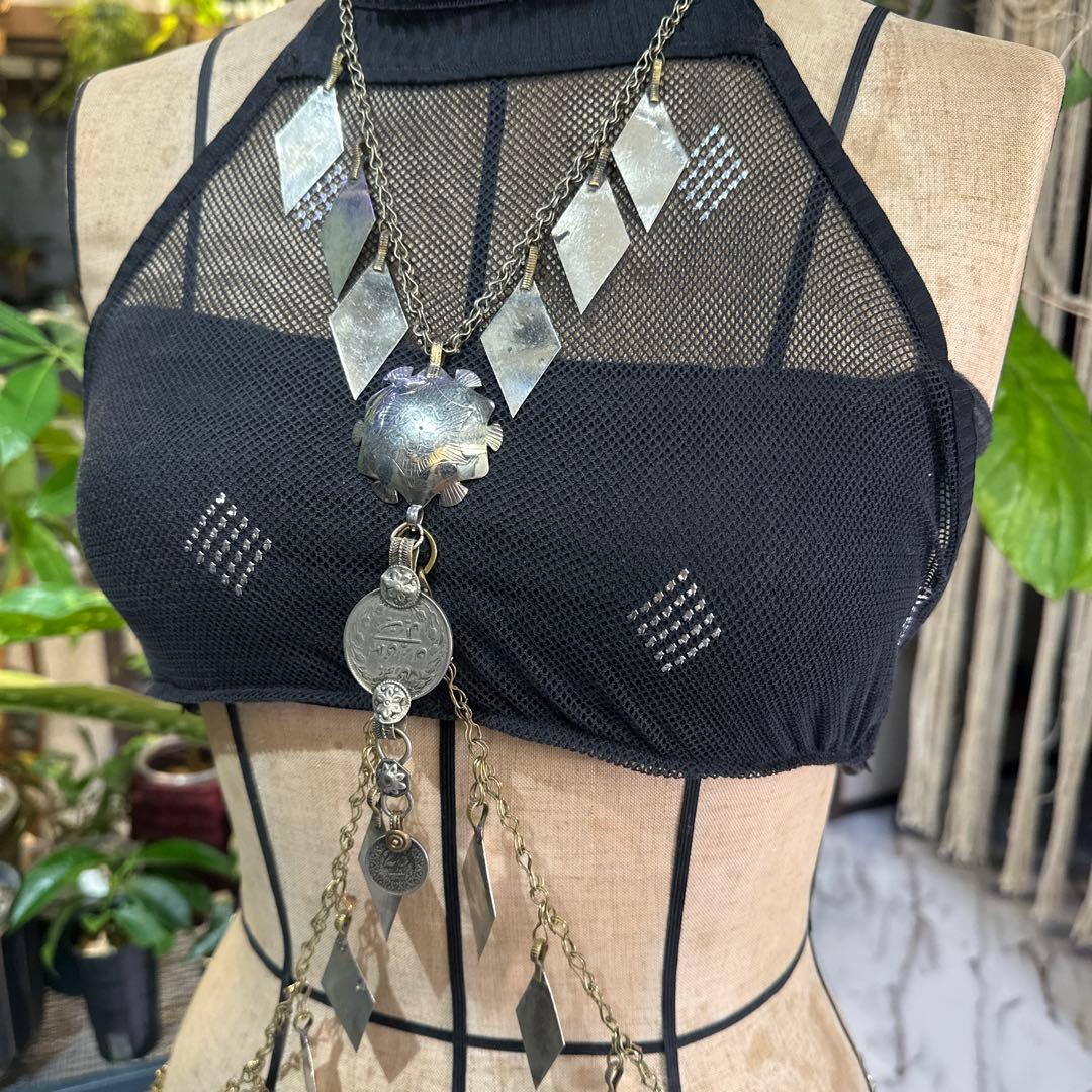 ベリーダンス　トライバル　アフガニスタン　kuchiチェーン　ボディチェーン