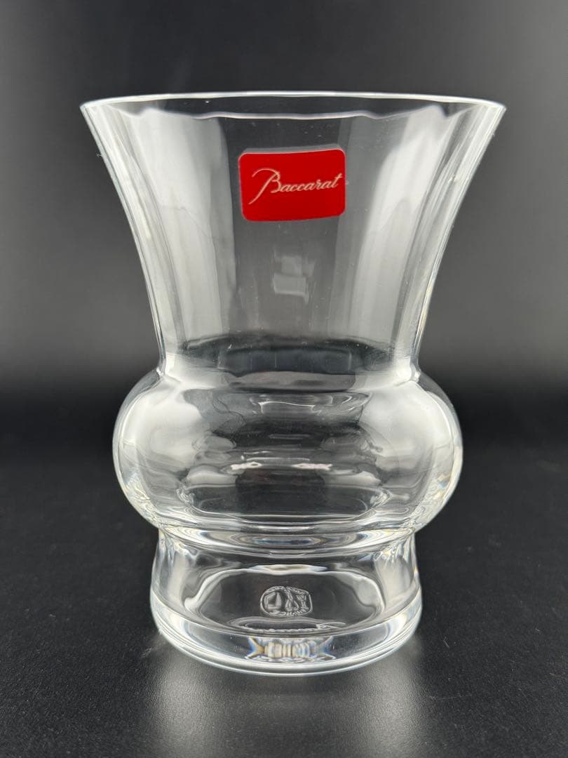 【新品】Bacarrat シャルダンピオニー クリア フラワーベース