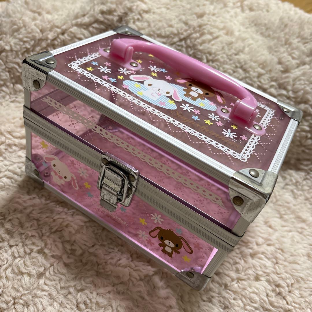 【当時物シュガーバニーズ バニティケース サンリオ正規品平成レトロコスメボックス