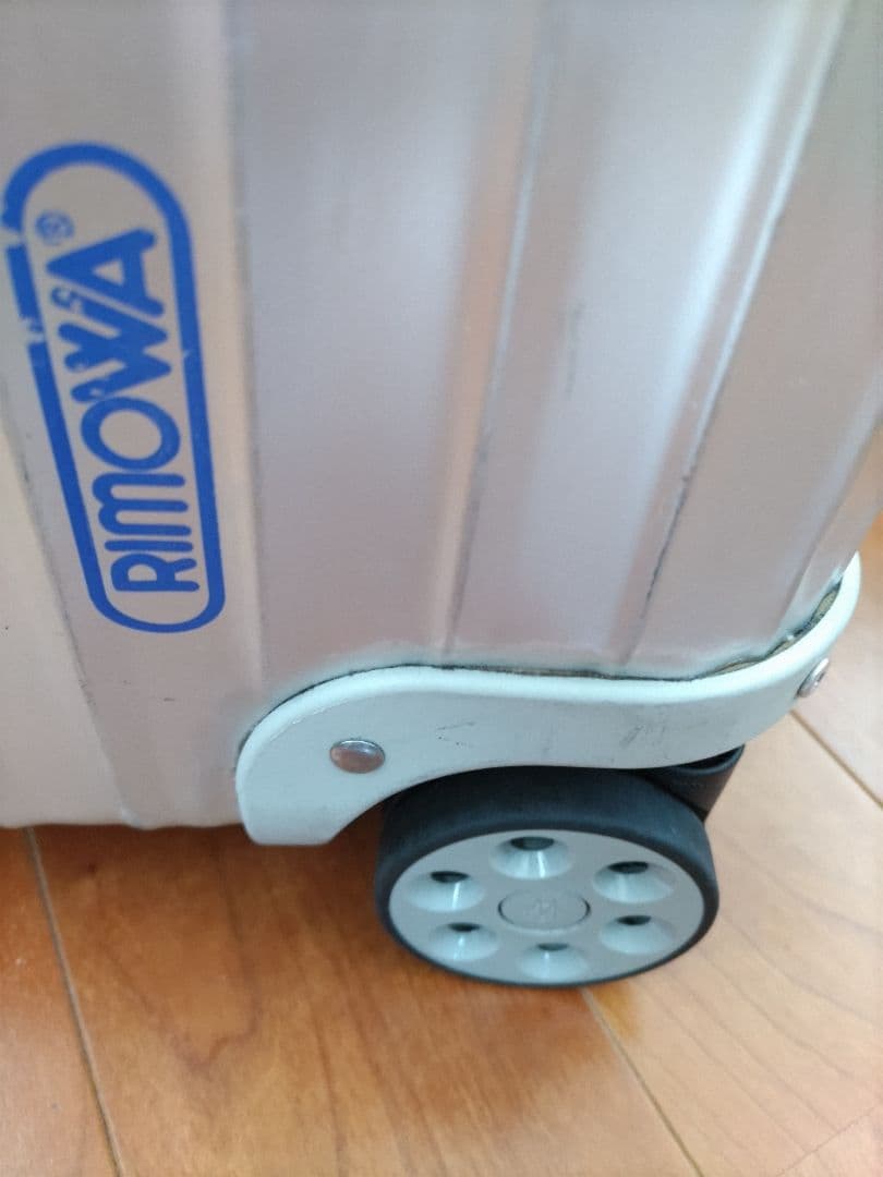 【現状渡し】●リモワ トパーズ82L ●RIMOWA TOPAS ●青ロゴ●