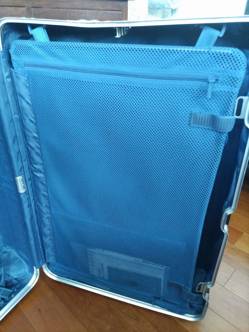 【現状渡し】●リモワ トパーズ82L ●RIMOWA TOPAS ●青ロゴ●