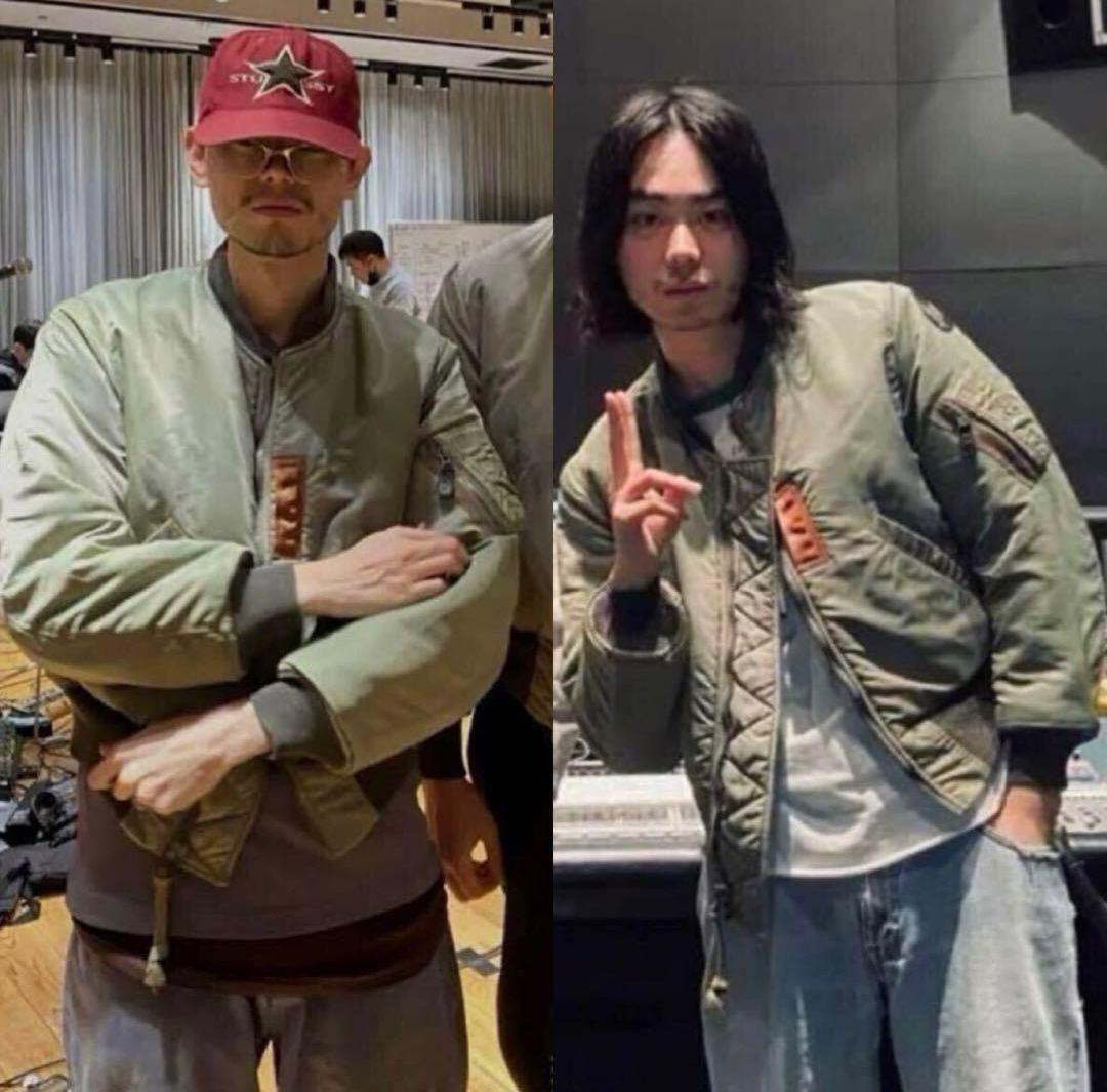 菅田将暉着 バズリクソンズ B-15D フライトジャケット 初期 M11127