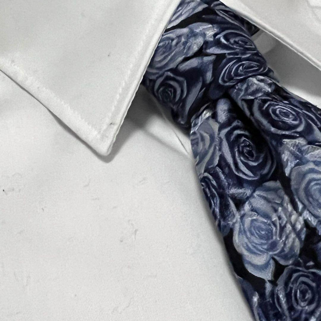 ✨一点物✨GIVENCHY ネクタイ 花柄 総柄 おしゃれ ビジネス 古着