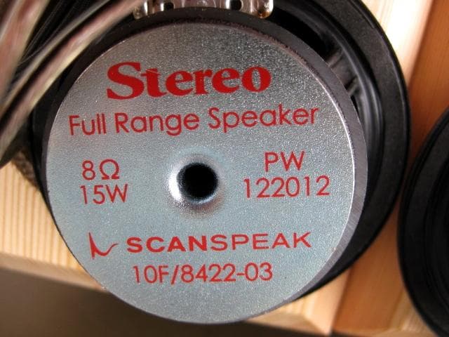 Scan Speak　フルレンジスピーカー 　改　ペア