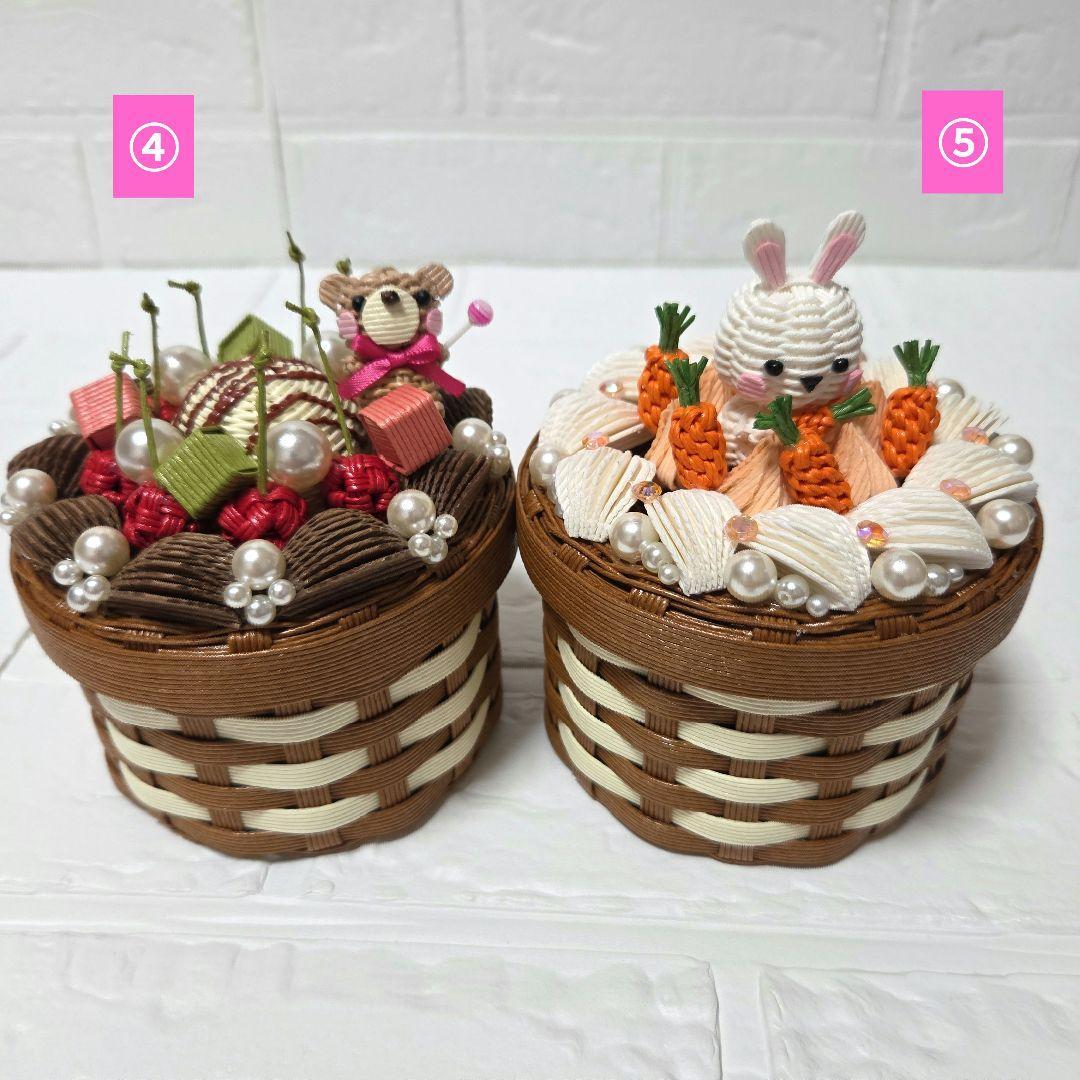 ✤エコクラフト✤　ご注文の小物入れたち(^.^)