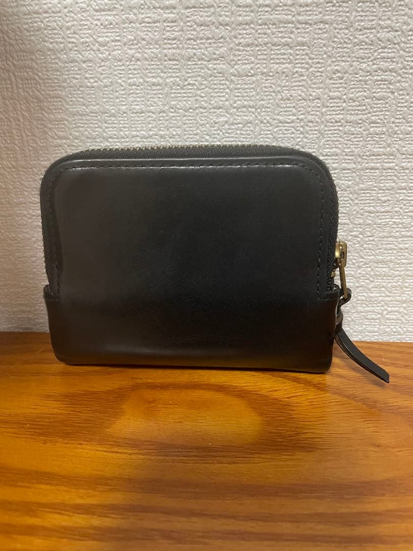 PORTER SOAK 二つ折り財布　ソーク　ブラック　レザー　折り財布　黒