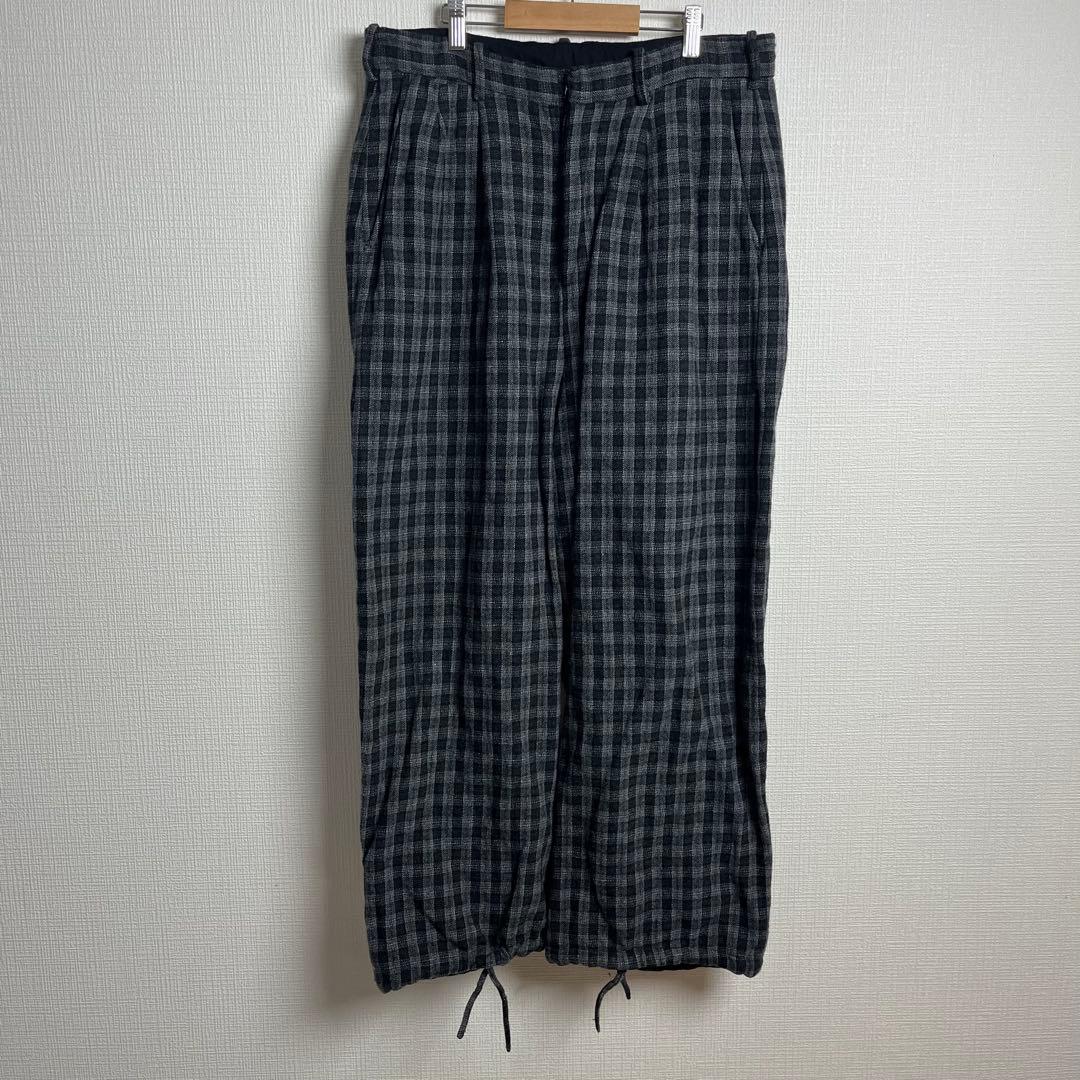 518 Tech系 ステンレス糸混グレンチェック NICENESS PETER