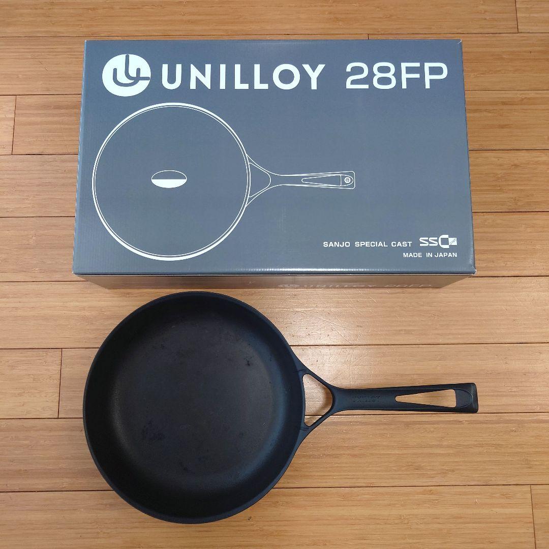 UNILLOY 28FP ユニロイ 鋳鉄製フライパン 28cm