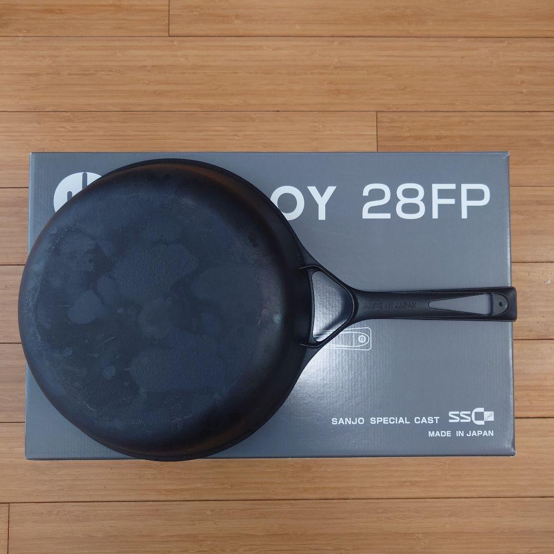 UNILLOY 28FP ユニロイ 鋳鉄製フライパン 28cm