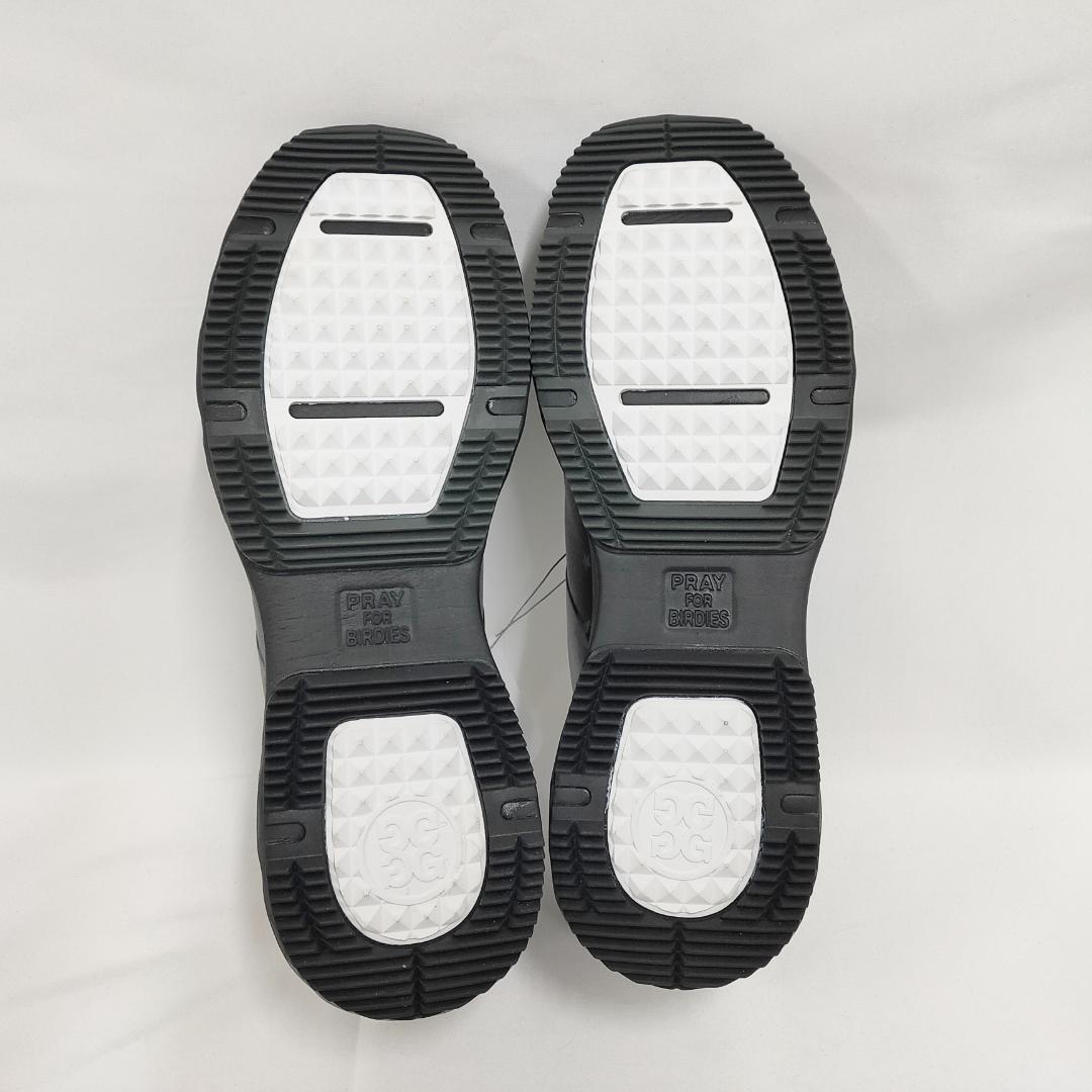 新品 未使用 ジーフォア MG4+スター ゴルフシューズ ブラック 28cm