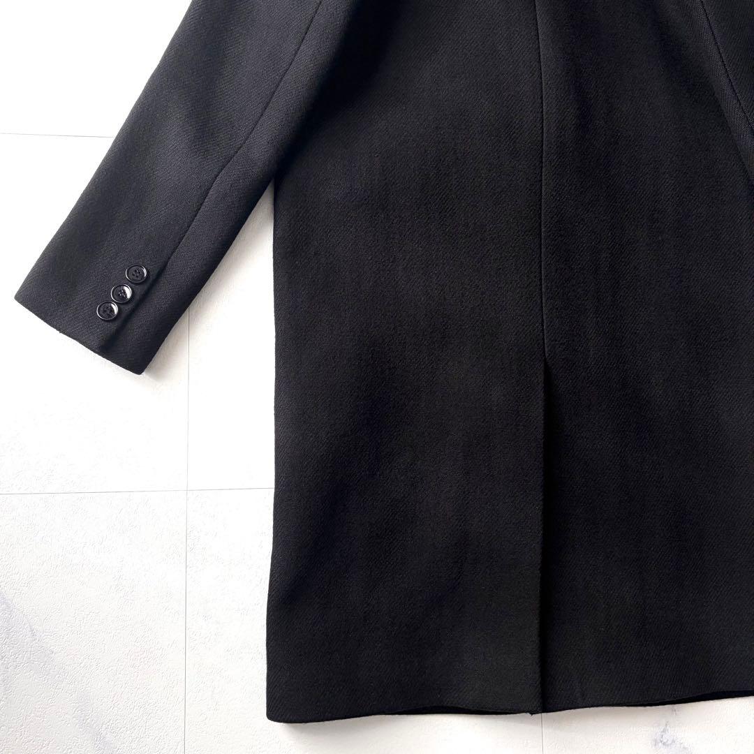 クラネ　チェスターコート　ウール　日本製　ゆったりサイズ　36