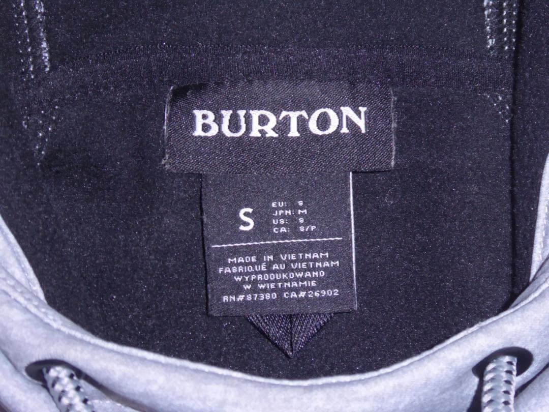 BURTON スノーボード用ジャケット/パンツ/撥水パーカー3点セット Sサイズ