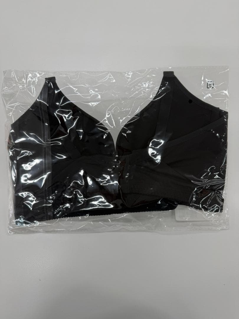 なつき【PGブラ】ブラック　ピンク　ノンワイヤー　4L　2枚セット