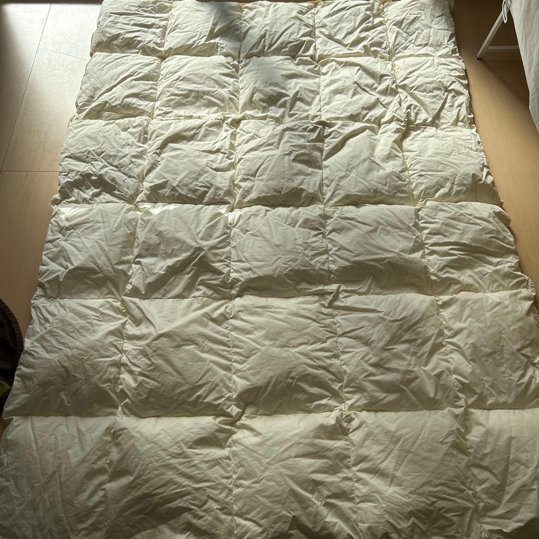 【日本製】西川 羽毛掛け布団 150×210cm【フランス産ホワイトダウン】