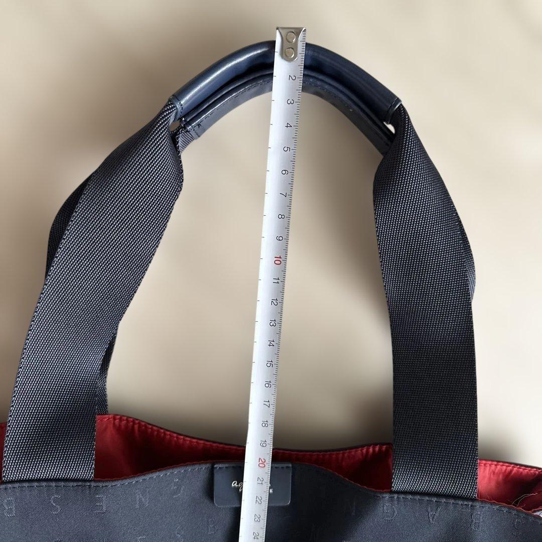 アニエスべーボヤージュ/ボストンバッグ/ネイビー/2way