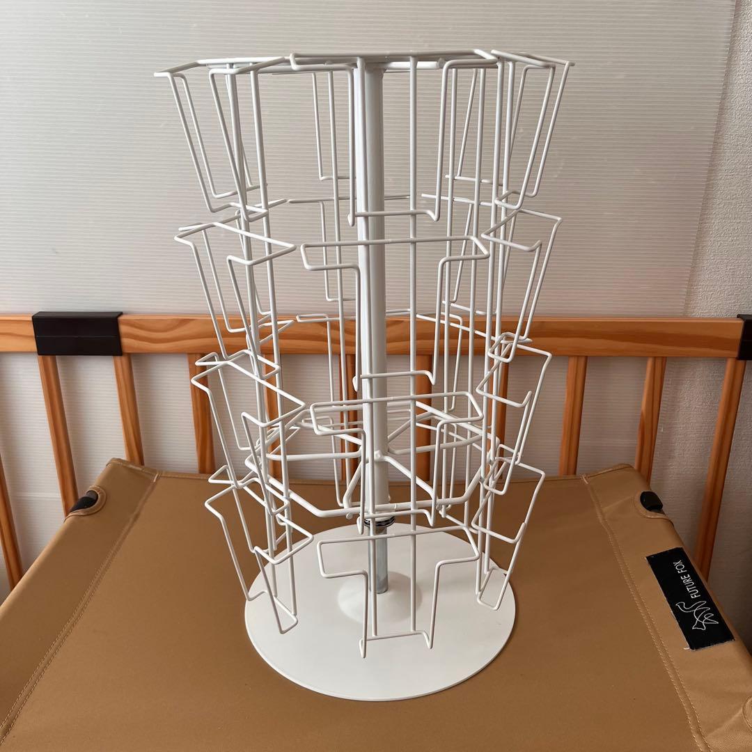 卓上ポストカード回転ラック 店舗用什器