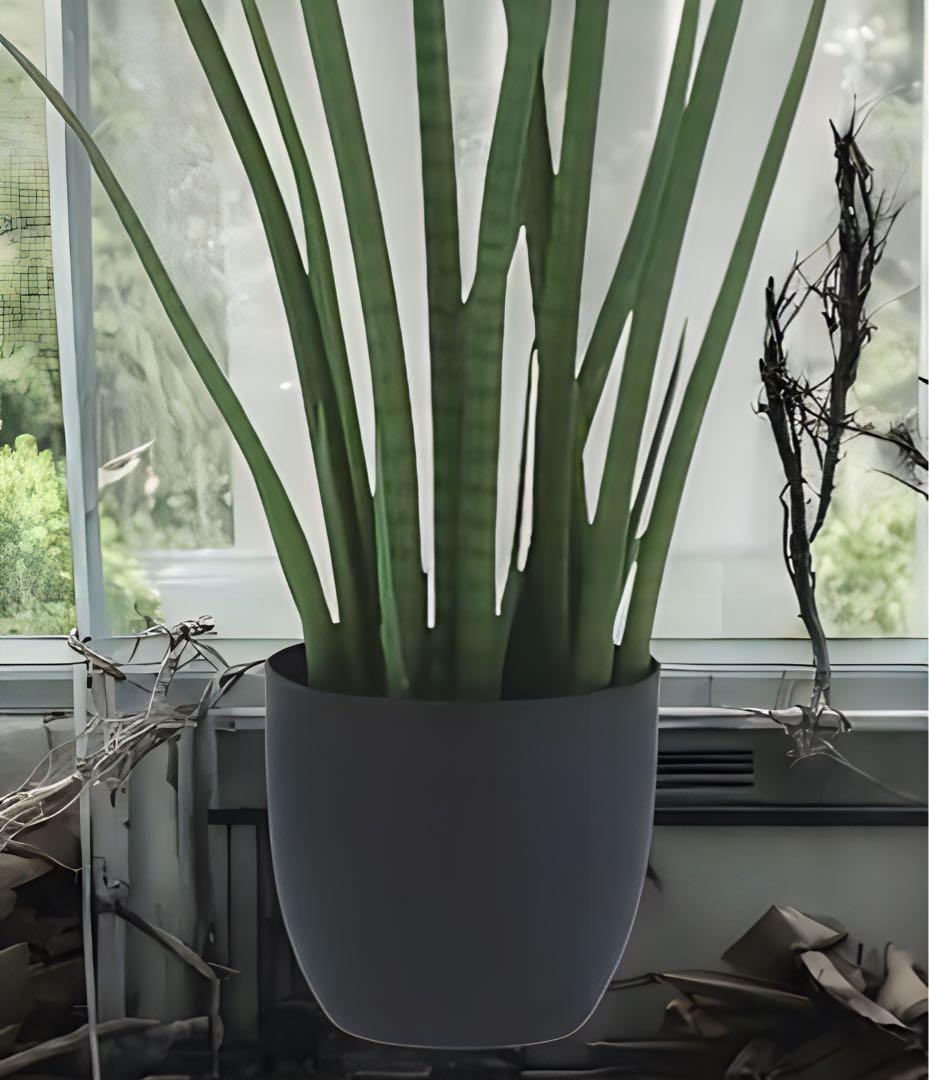 光触媒　人工観葉植物　ウォールグリーン　フェイクグリーン　サンスベリアスタッキー