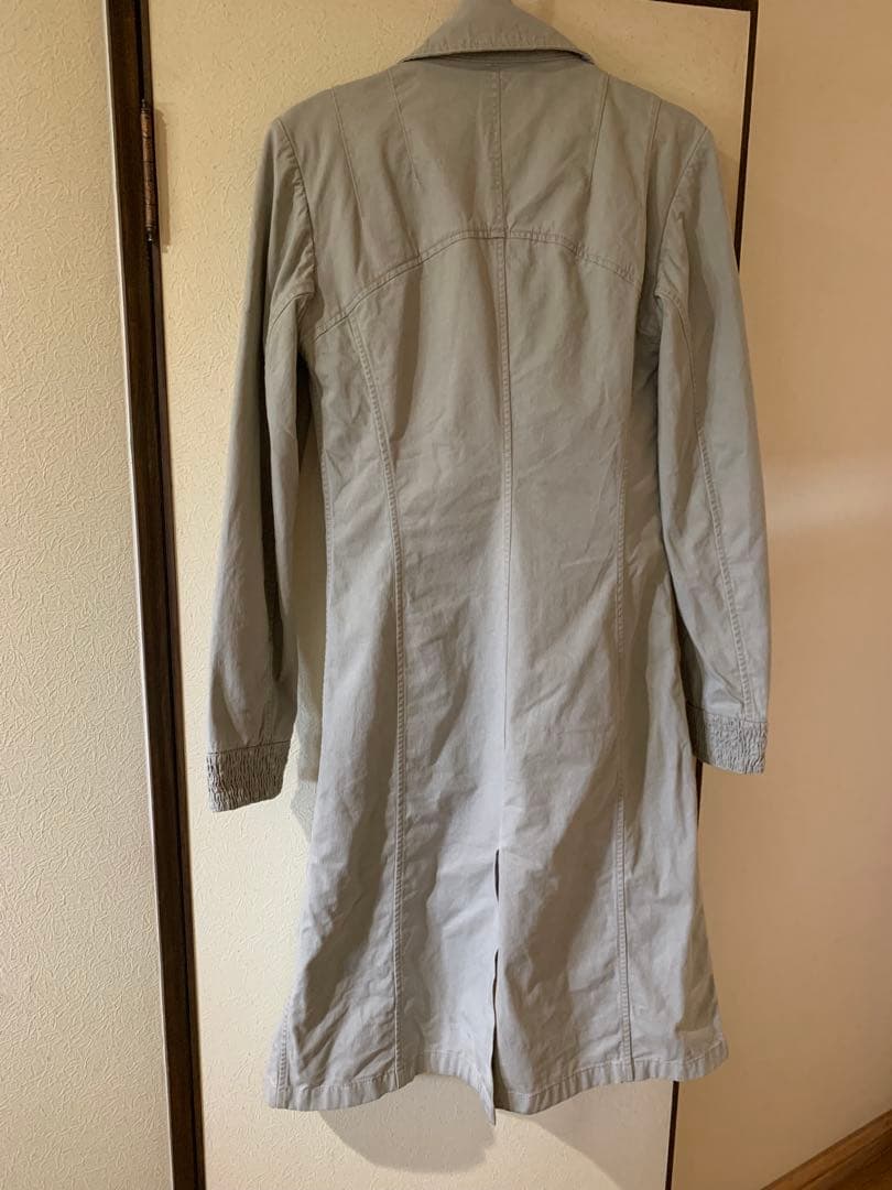 CHANEL 今の季節にピッタリライトグレー コート 38