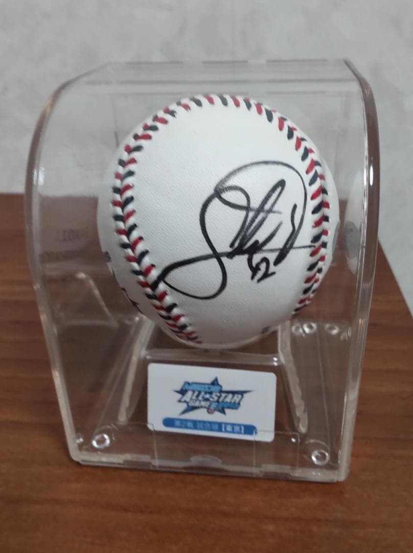 #42 ブランコ選手 直筆サインボール ＆ ケース ※オールスター☆ベイスターズ