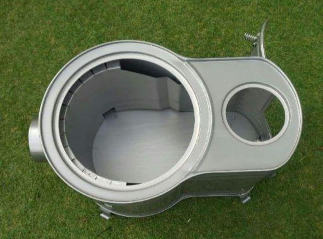 ★値下げしました★薪ストーブ 時計型 新品未使用 ★冬キャン冬BBQや災害時に