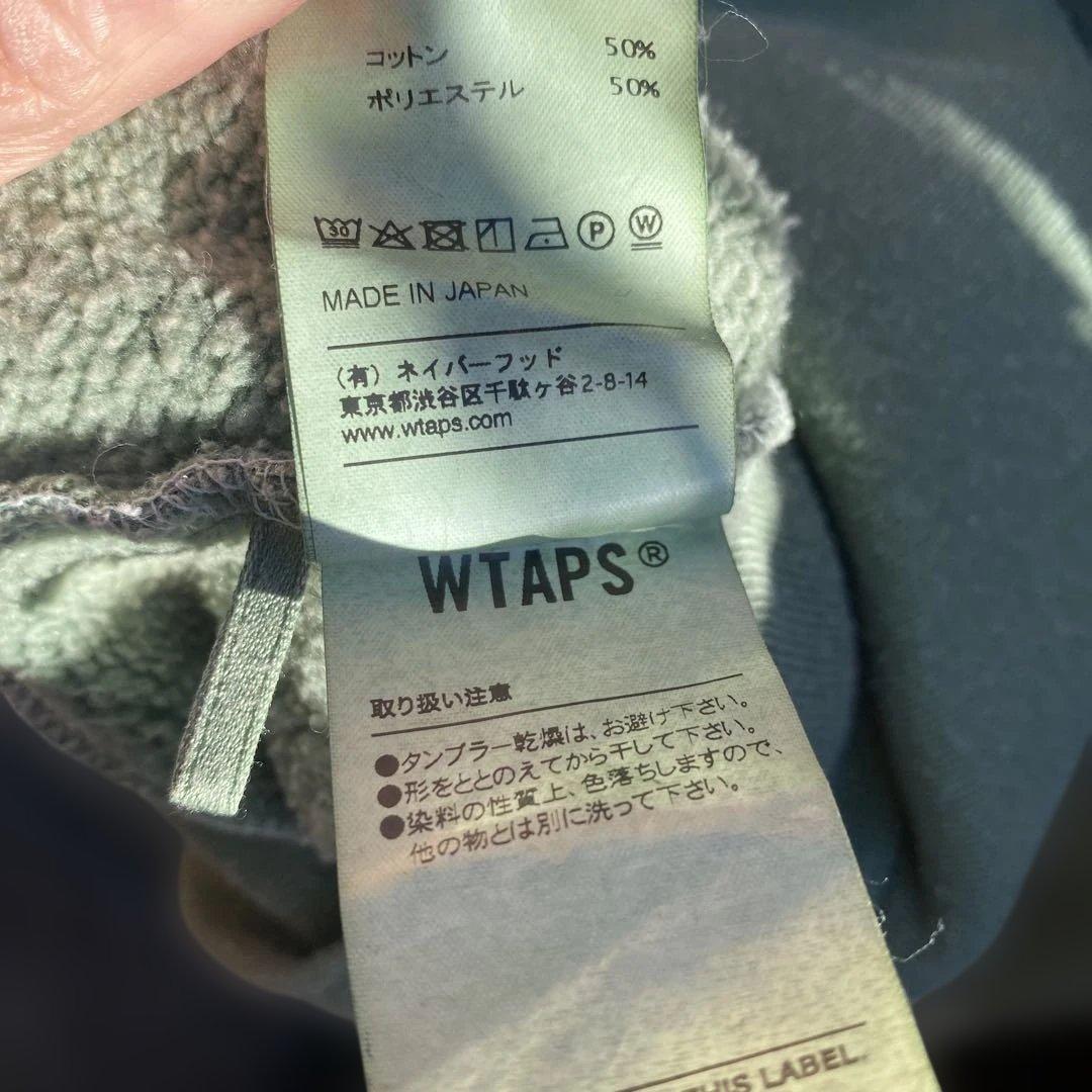 特別価格名作WTAPS 192ATDT-CSM07 BLANK HOODED01