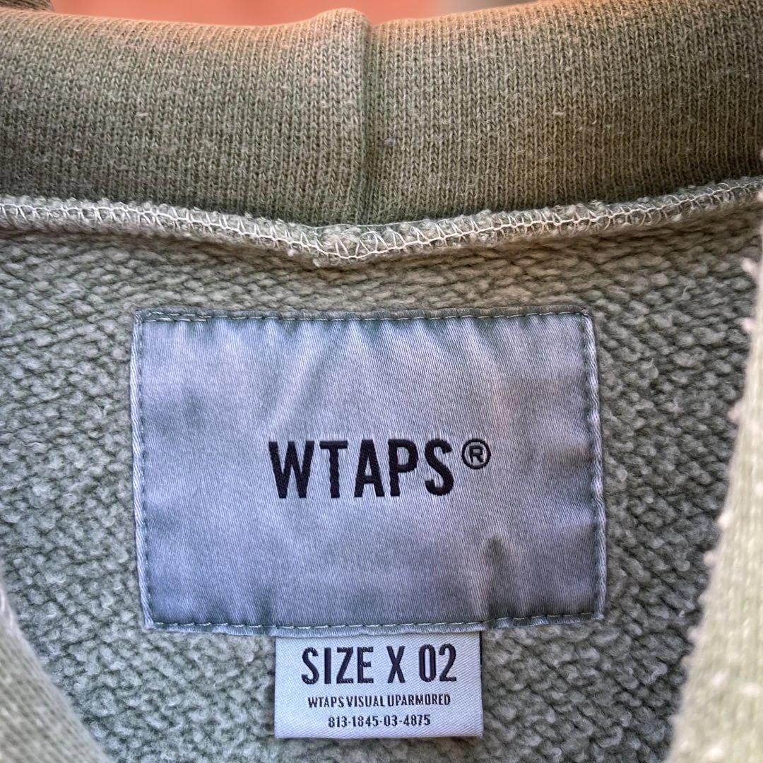 特別価格名作WTAPS 192ATDT-CSM07 BLANK HOODED01