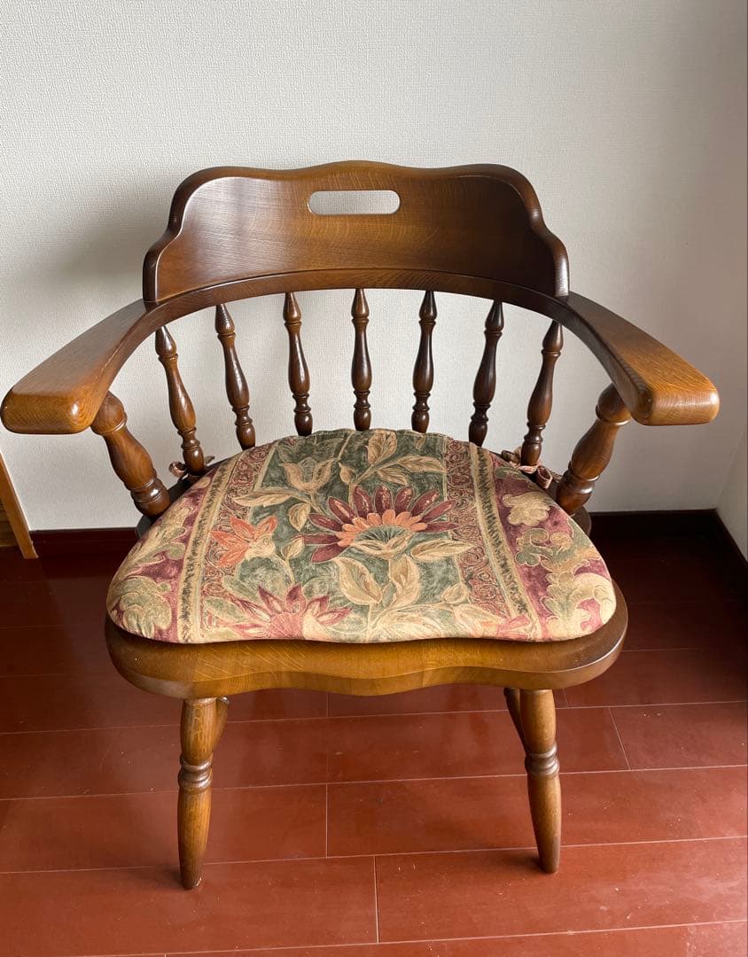 飛騨産業 穂高 アームチェア DK286 オーク HIDA キツツキマーク 無垢