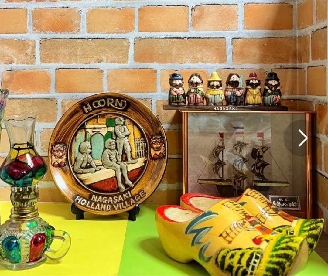 長崎骨董品ファン必見！いまや貴重な長崎のお土産、5点セット！美品！