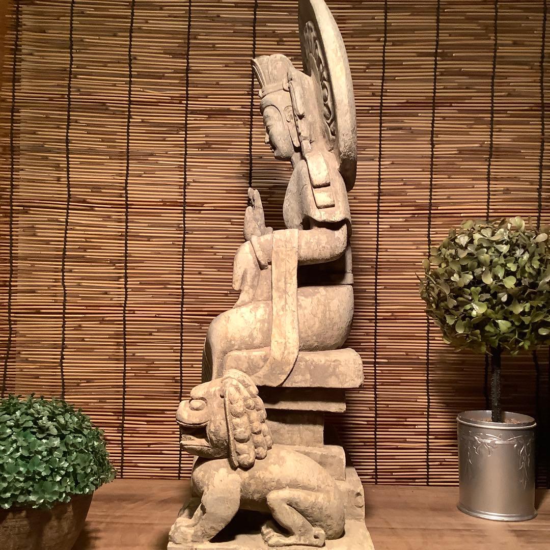 こたさん♪様売約keep…中国北魏・景明元年「石造・如来像」北斎・北魏様式